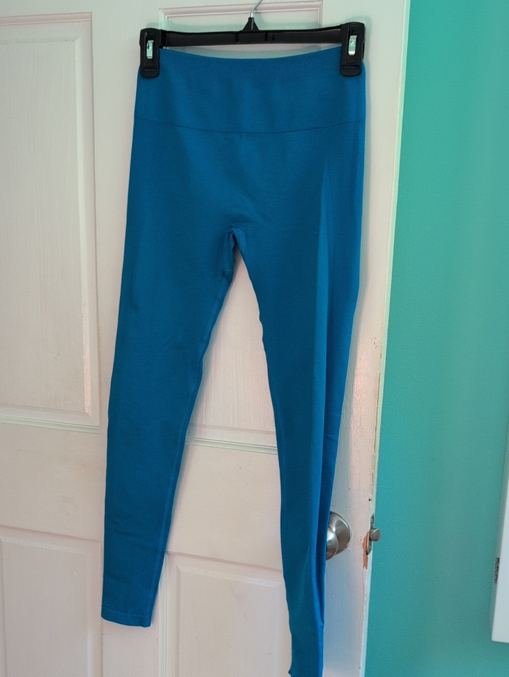 AUROLA Teal High-Waist Leggings